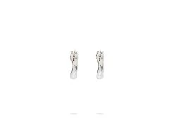 Wave Huggies -Aje aje hoop earrings silver