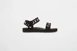 Vista Logo Canvas Strap Sandal -Aje sandal