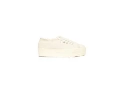 Superga X Aje High Platform Canvas Sneaker 2790 -Aje superga aje high platform sneaker 2790 natural beige ice blue